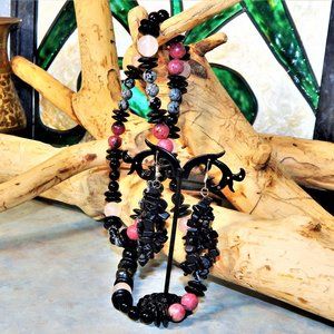 BoHo Gemstone Lovers Dream Heavy Necklace